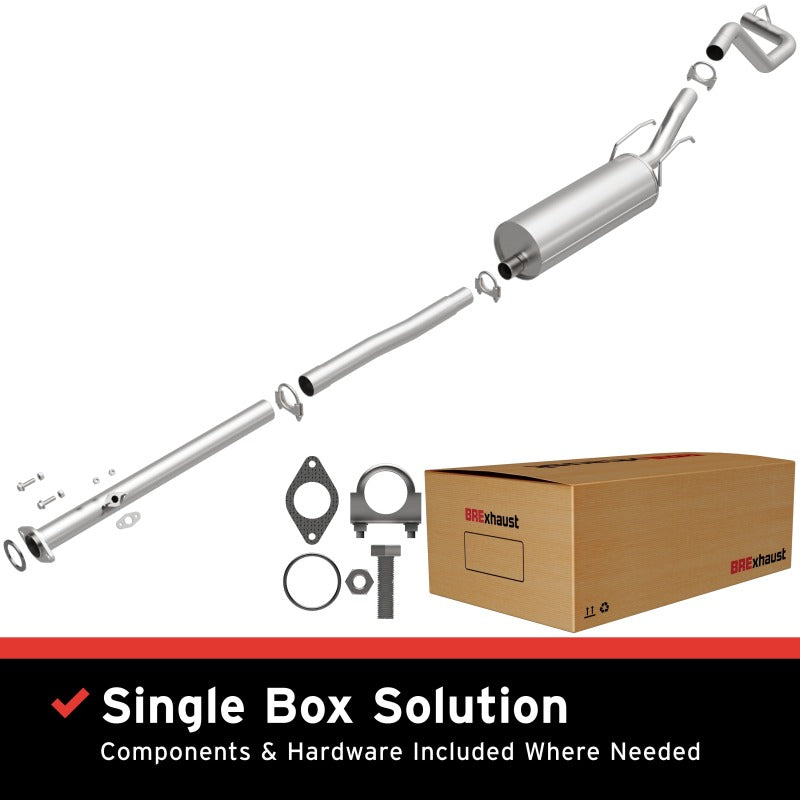 BRExhaust Ensemble d'échappement de remplacement à ajustement direct 95-00 Toyota Tacoma 2.7L