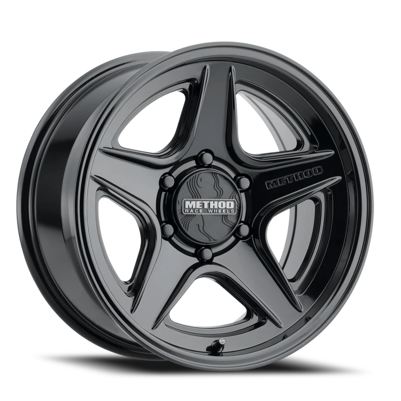 Method Roue MR319 18x8.5 6x135 déport 40mm dégagement arrière 6.3 po alésage 87mm - noir brillant
