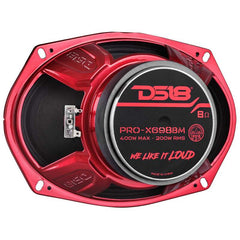 DS18 Haut-parleur de médiums Bullet 6x9 po 275 watts RMS 8 ohms, grille incluse