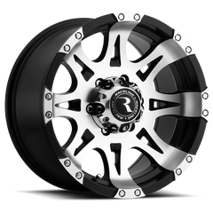 Raceline Roue 982 Raptor 17x9 po / 6x135 / déport 6mm / alésage 87.1mm - noir et usiné