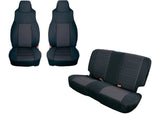 Rugged Ridge Seat Covers — 2003-2006 Jeep Wrangler TJ (13293.01)