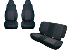 Rugged Ridge Housses de siège — 2003-2006 Jeep Wrangler TJ (13293.01)