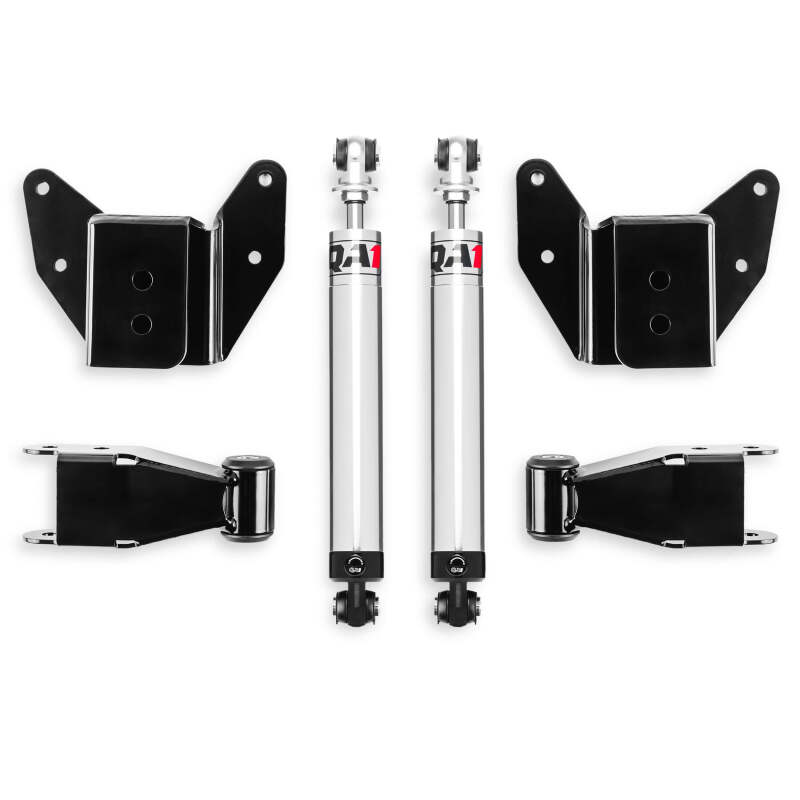 QA1 Ensemble d'abaissement arrière 2-4 po à simple réglage 99-06 Chevrolet Silverado 1500 2WD caisse longue