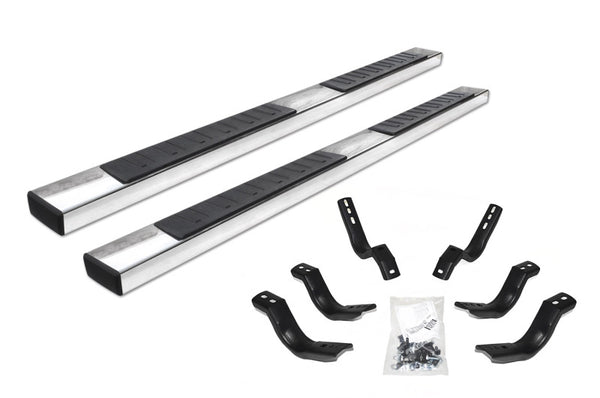 Go Rhino Universal 6IN 52IN LONG Stainless SIDE BARS OE Xtreme Sidesteps Polished (660152PS)