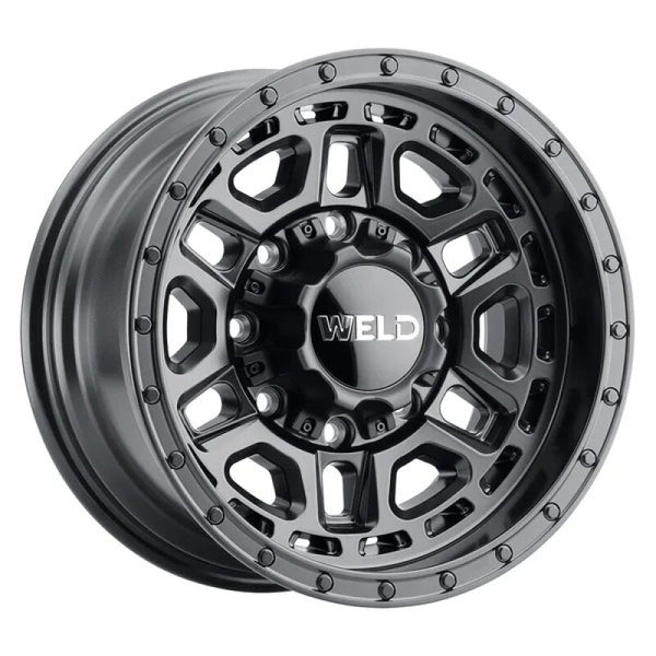 Weld Off-Road Roue Crux 20x10 po / 8x170 BP / ET -19 / alésage 125.1mm - noir satiné