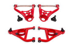 BMR Bras triangulaires supérieurs et inférieurs non réglables (polyuréthane) 67-69 GM F-Body / 68-74 X-Body - rouge