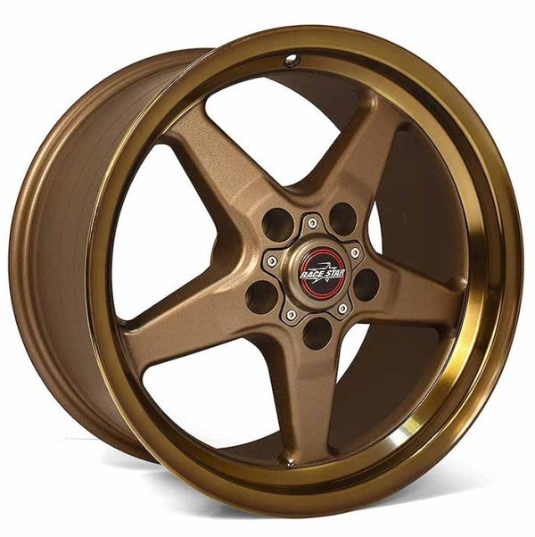 Race Star Roue 92 Drag Star Bracket Racer 17x9.5 5x4.75BC 6.875BS - bronze