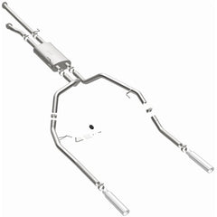 MagnaFlow Échappement Cat Back en inox à double sortie arrière séparée 14 Toyota Tundra V8 4.6L/5.7L