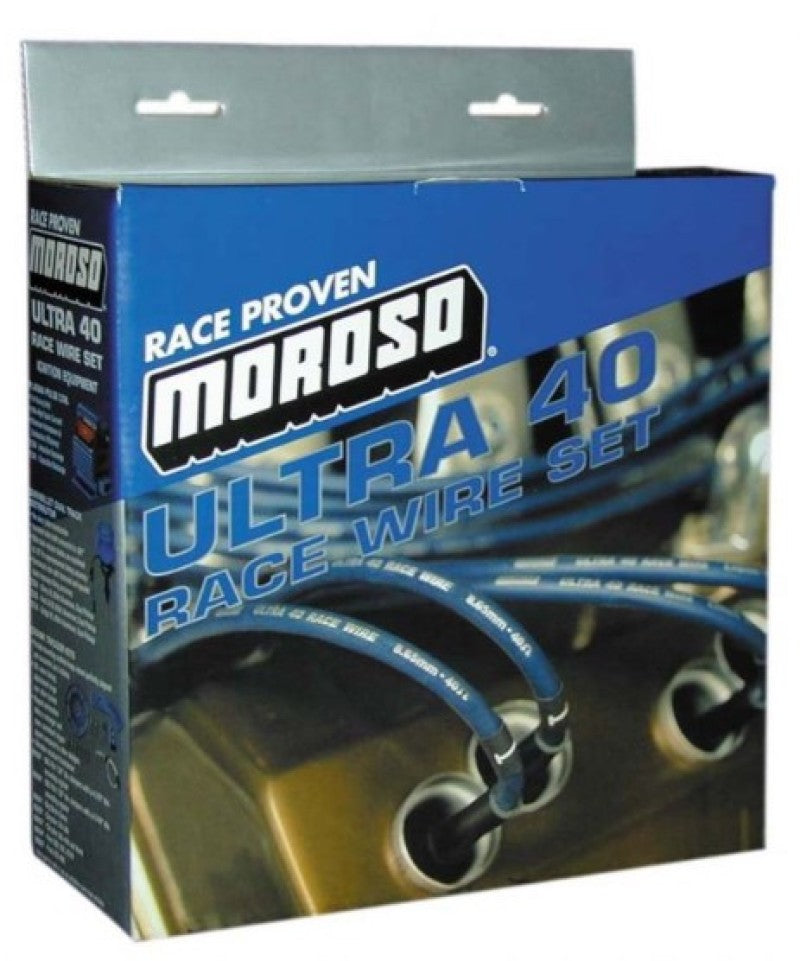 Moroso Jeu de fils d'allumage GM LS - Ultra 40 - non gainé - type Coil-On - rouge