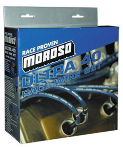Moroso Jeu de fils d'allumage GM LS - Ultra 40 - non gainé - type Coil-On - rouge