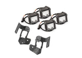 Rugged Ridge Apillar Light Mnt Kit Text Dual Cube 0718 JK