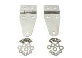 Rugged Ridge HOOD Hinges 7695 JEEP CJ & Wrangler Stainless
