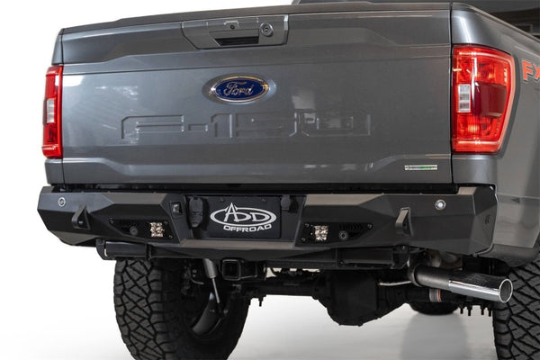 Addictive Desert Designs Pare-chocs arrière Stealth Fighter avec capteurs de recul 2021 Ford F-150