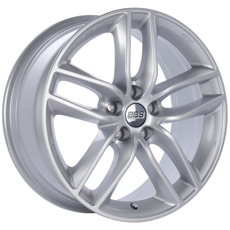 BBS Roue SX 19x8.5 5x112 ET32 - argent Sport - PFS/agrafe 82mm requis