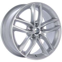 BBS Roue SX 18x8 5x114.3 ET40 - argent Sport - PFS/agrafe 82mm requis