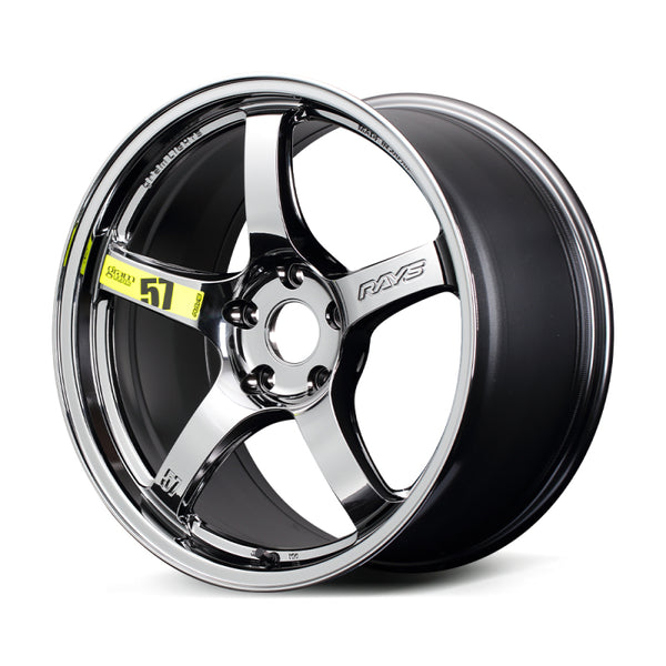 Gram Lights 57CR Wheel Limited 17x7.0 +38 5x114.3 Rays Black Metal Coat