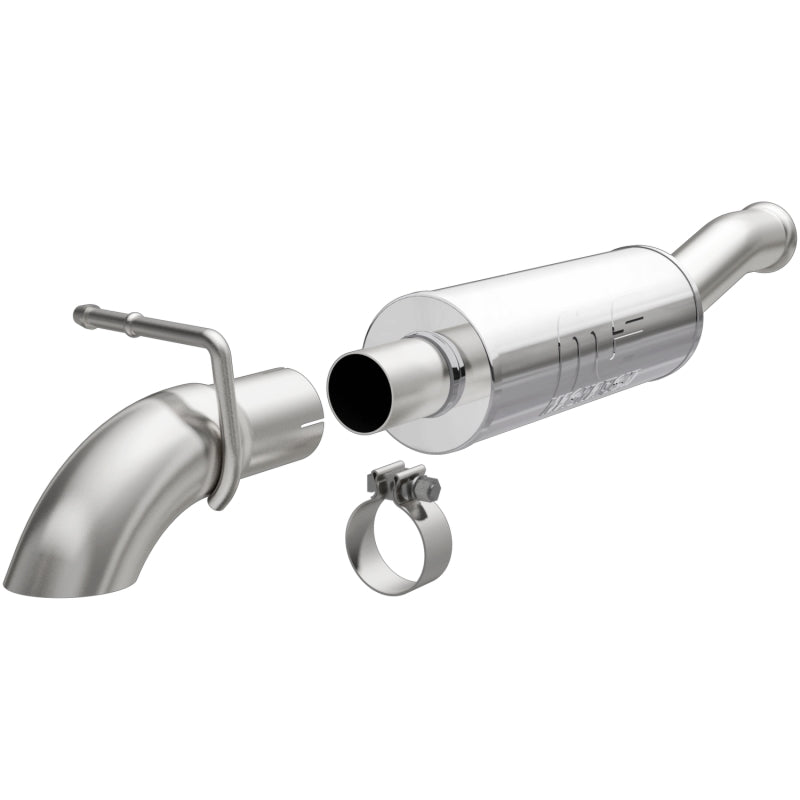 MagnaFlow Échappement Cat-Back en acier inoxydable 2.5 po à sortie vers le bas 18-19 Jeep Wrangler 3.6L