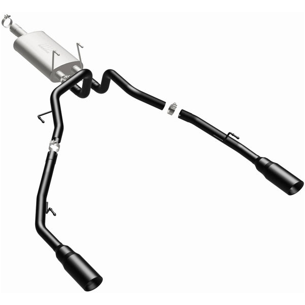 Magnaflow Échappement performance Cat-Back en inox noir à double sortie arrière séparée 09-15 Dodge Ram 1500 V8