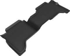 3D MAXpider Tapis de sol de 2e rangée Kagu 2019-2020 Ford Ranger Supercrew - noir