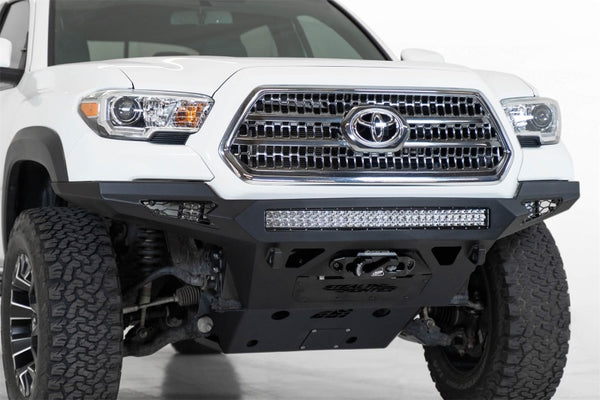 Addictive Desert Designs Pare-chocs avant Stealth Fighter avec support de treuil 16-19 Toyota Tacoma