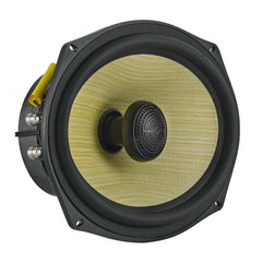 DS18 Haut-parleur coaxial qualité Deluxe 6x9 po 150 watts RMS 4 ohms, cône en paille jaune + mousse composite