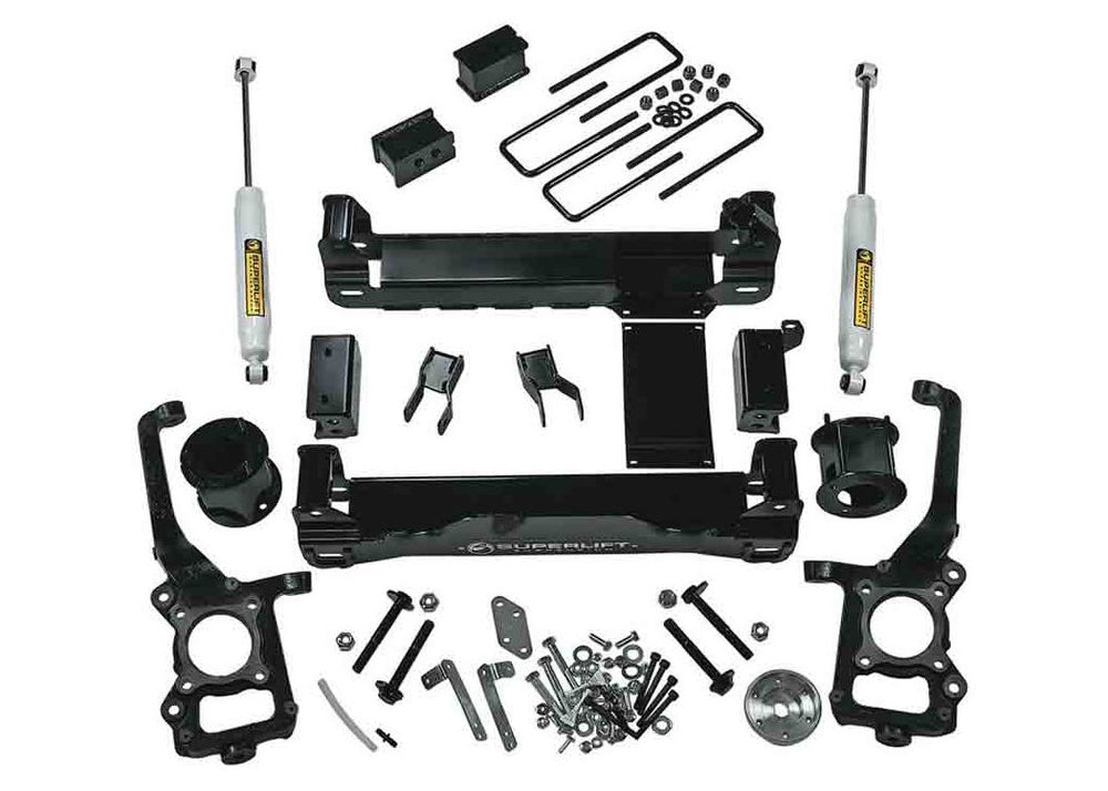 Superlift 4.5" Lift Kit — Bilstein Shocks — 2009-2014 Ford F-150 4WD (K178B)