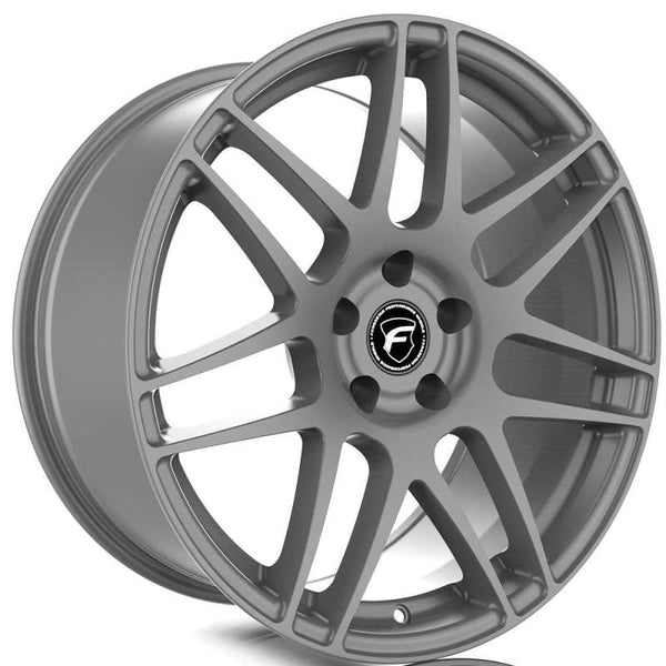 Forgestar Roue F14 Drag 18x5.0 / 5x120 / ET-23 / 2.125 po BS - anthracite brillant
