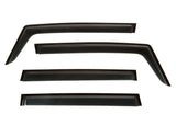 Rugged Ridge Window Visor 4PC SET BLACK - 1518 Renegade BU