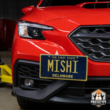 MM License Plate Relocation