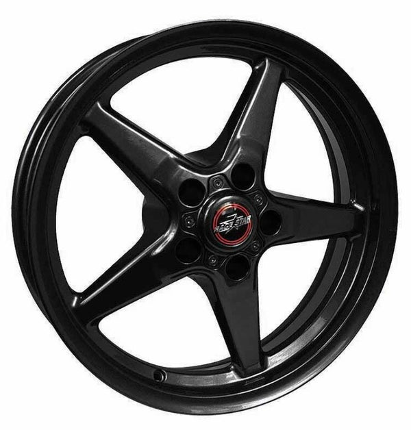 Race Star Roue 92 Drag Star Bracket Racer 17x7 5x4.50BC 4.25BS - noir brillant