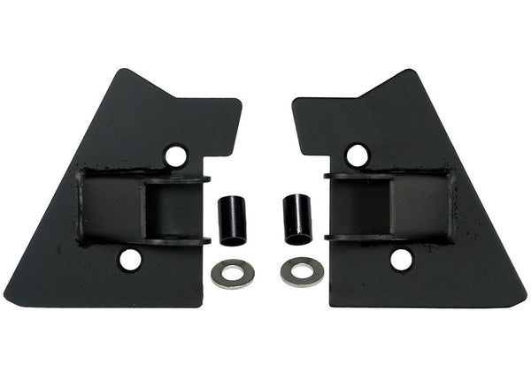 Rugged Ridge Mirror Relocation Bracket Pair Black 9702 Wrangler With Half Or Full Doors