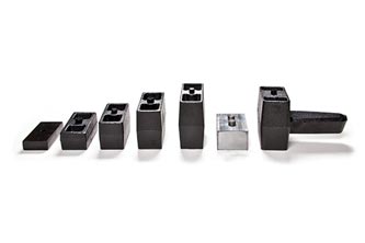 BDS Rear Lift Blocks - 5/8 in Pin - Cast Iron | 2 Inch Lift | Universal Fitment