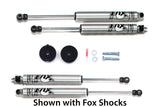 BDS Leveling Kit 0-1 in Gas or Diesel w/FOX Shocks