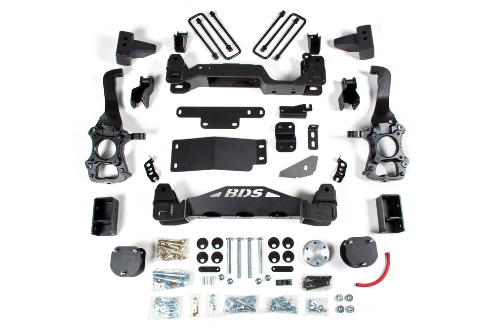 BDS Suspension 4" Lift Kit — 4WD — Raptor — 2017-2018 Ford F-150 (BDS1542H)
