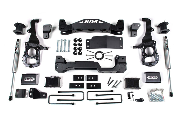 BDS Suspension 6" Lift Kit — 2021-2026 Ford F-150, 4WD (BDS1579H)