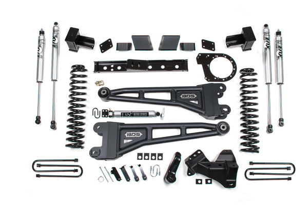 BDS Suspension 6" Lift Kit — Diesel — 2017-2019 Ford F-250 / F-350 Super Duty, select trims, 4WD (BDS1581FS)