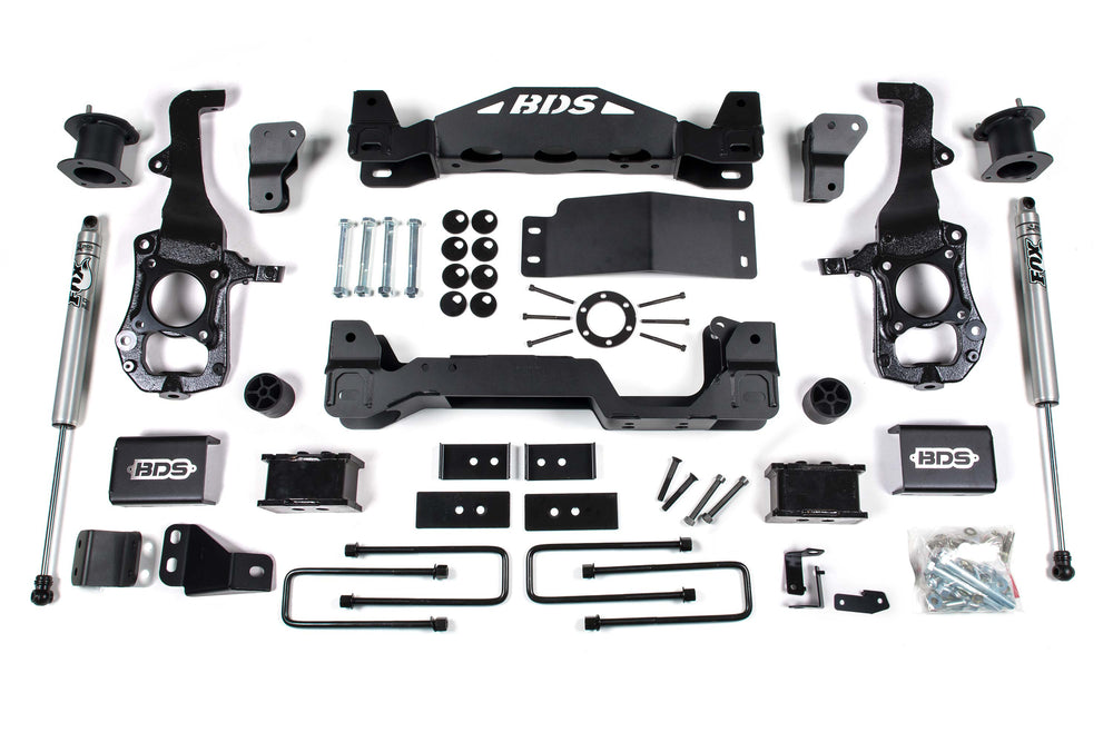 BDS Suspension 4" Lift Kit — 2021-2026 Ford F-150, 4WD (BDS1583FS)