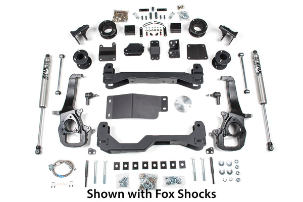 BDS Suspension 4" Lift Kit — Factory Rear Air Ride — 2013-2018 Ram 1500 & 2019-2021 Ram 1500 Classic, 4WD (BDS1623H)