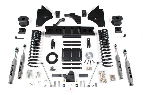 BDS Suspension 6" Lift Kit — Diesel, Factory Rear Air Ride — 2014-2018 Ram 2500, 4WD (BDS1627FS)
