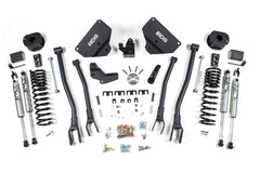 BDS Suspension 4" Lift Kit — Diesel, Factory Rear Air Ride — 2014-2018 Ram 2500, 4WD (BDS1632FS)
