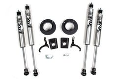 Kit de nivellement BDS 2 po avec suspension pneumatique et amortisseurs