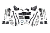 BDS Lift Kit 5.5in 4-Link System w/Air NX2 Shocks Gas 6 Bolt