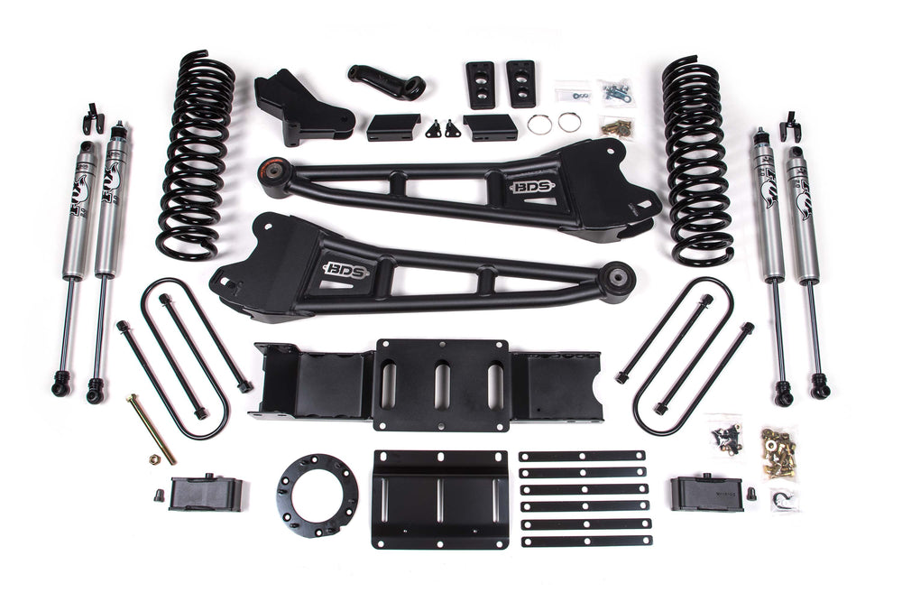 BDS Suspension 4" Lift Kit — Diesel — 2019-2024 Ram 3500, 4WD (BDS1657H)