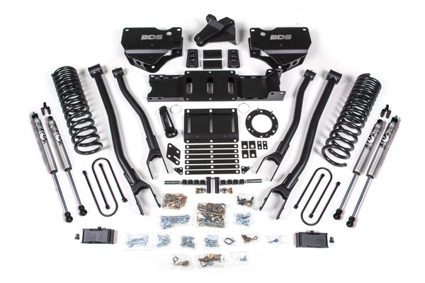BDS Suspension 4" Lift Kit — Diesel — 2019-2024 Ram 3500, 4WD (BDS1669H)