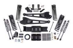 Kit de suspension BDS 6 po avec bras de suspension rayon, boîte de transfert 6 boulons avec amortisseurs NX2 - Diesel
