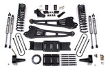 BDS Lift Kit 5.5in Radius Arm Kit w/o Overload - Gas w/FOX Shocks