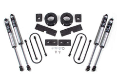 BDS Suspension 2" Lift Kit — Factory Rear Air Ride, 4WD — 2013-2026 Ram 3500 (BDS1710H)