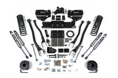 BDS Suspension 4" Lift Kit — Diesel, Factory Rear Air Ride — 2019-2024 Ram 2500, 4WD (BDS1715H)