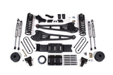 BDS Lift Kit 6in Radius Arm Kit w/NX2 Shocks & 8 Bolt T-Case - Diesel