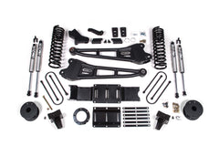 BDS Suspension 6" Lift Kit — Diesel, Factory Rear Air Ride — 2019-2024 Ram 3500, 4WD (BDS1725H)